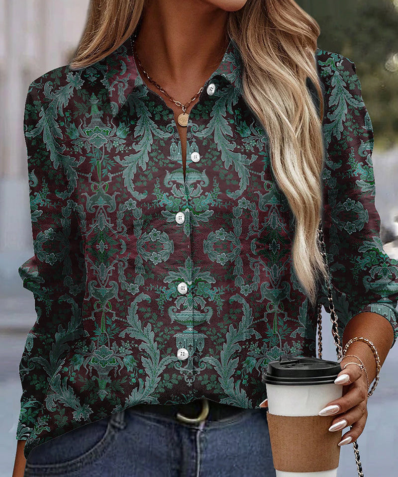 Rosie | Flattering Fit and Vibrant Patterned Blouse