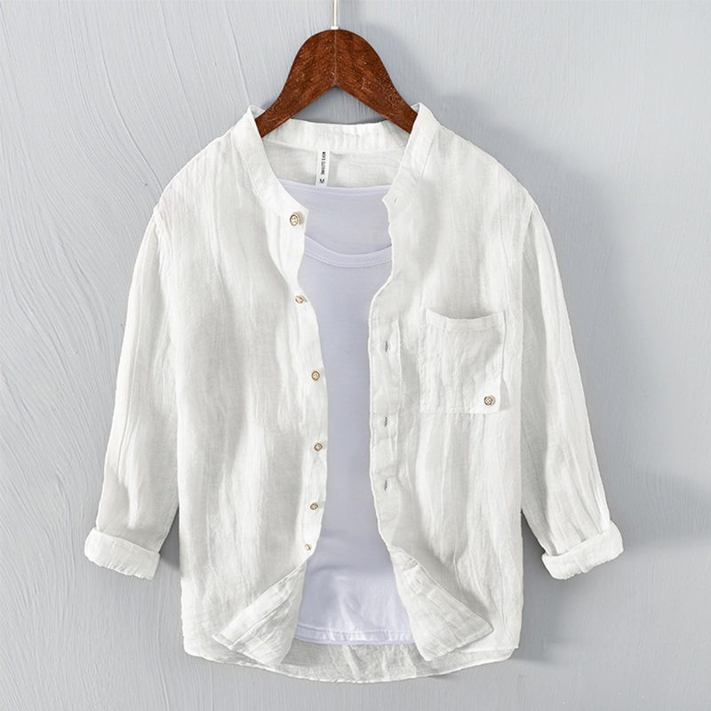 Elevate Your Style with the Breezy Linen Shirt by BROOKS - Lizabella Fashion