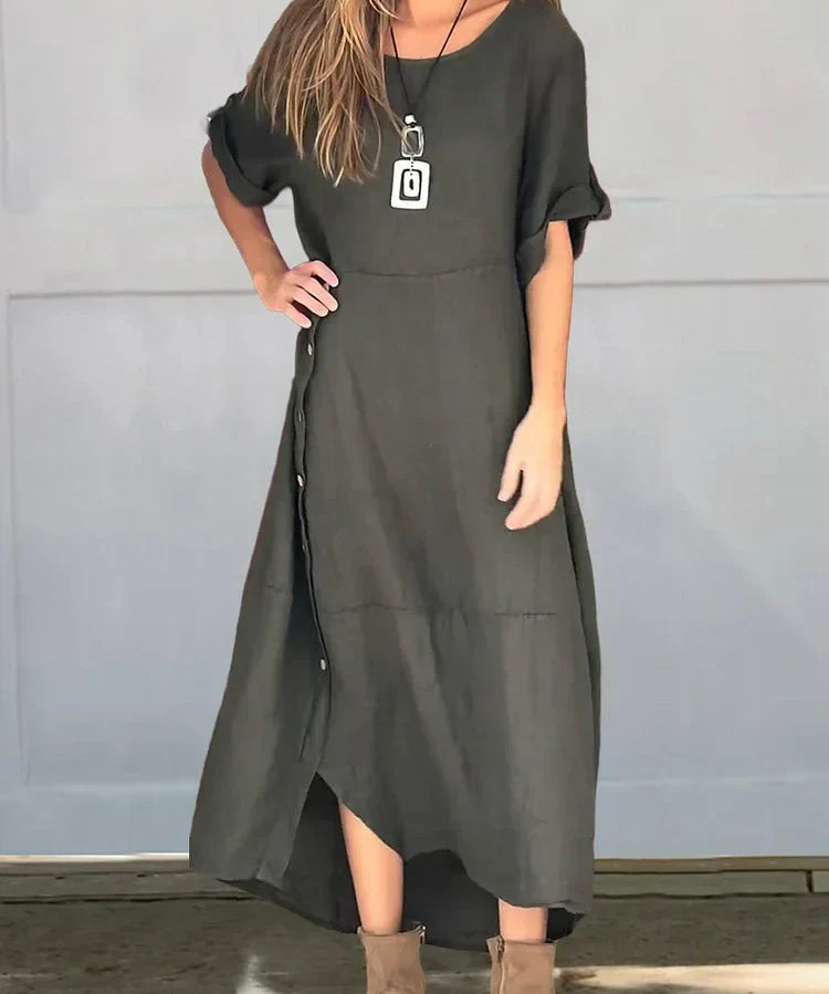 MABEL | Ultra-Comfortable Breathable Cotton Dress - Lizabella Fashion