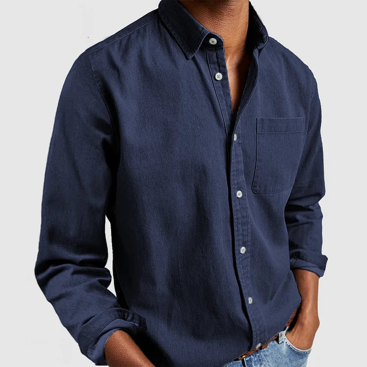 Erwin | Classic Men's Button-Down Shirt - Versatile & Modern