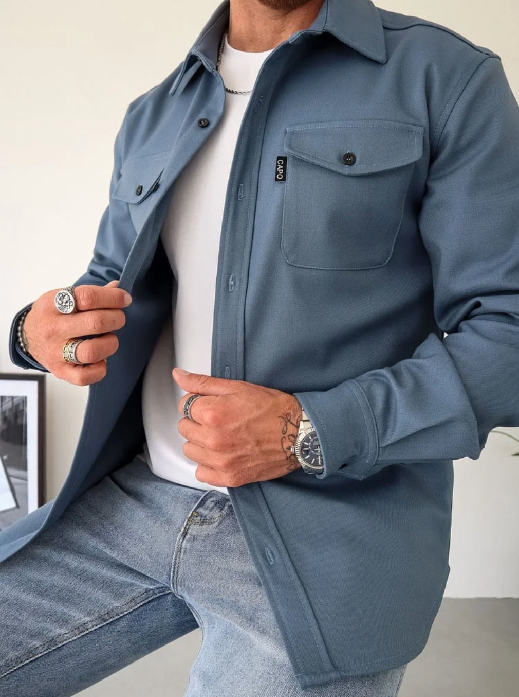KAI | Stylish Men's Trend Setter Shirt - Lizabella Fashion