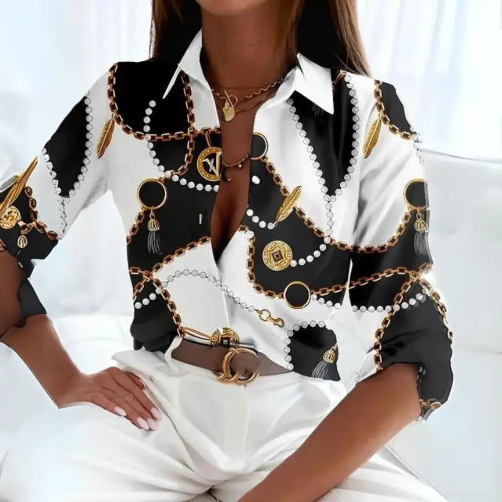 Elevate Your Style with the ISABEL Classic Women's Blouse - Lizabella Fashion