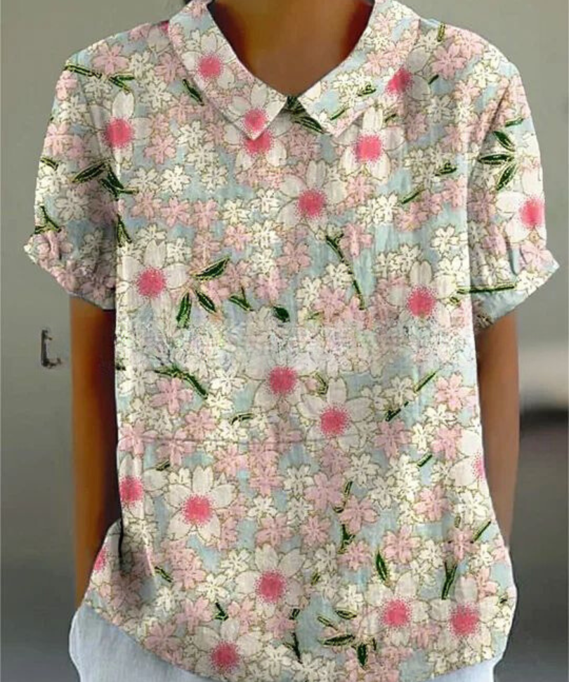 Fae | Floral Shirt with flowers