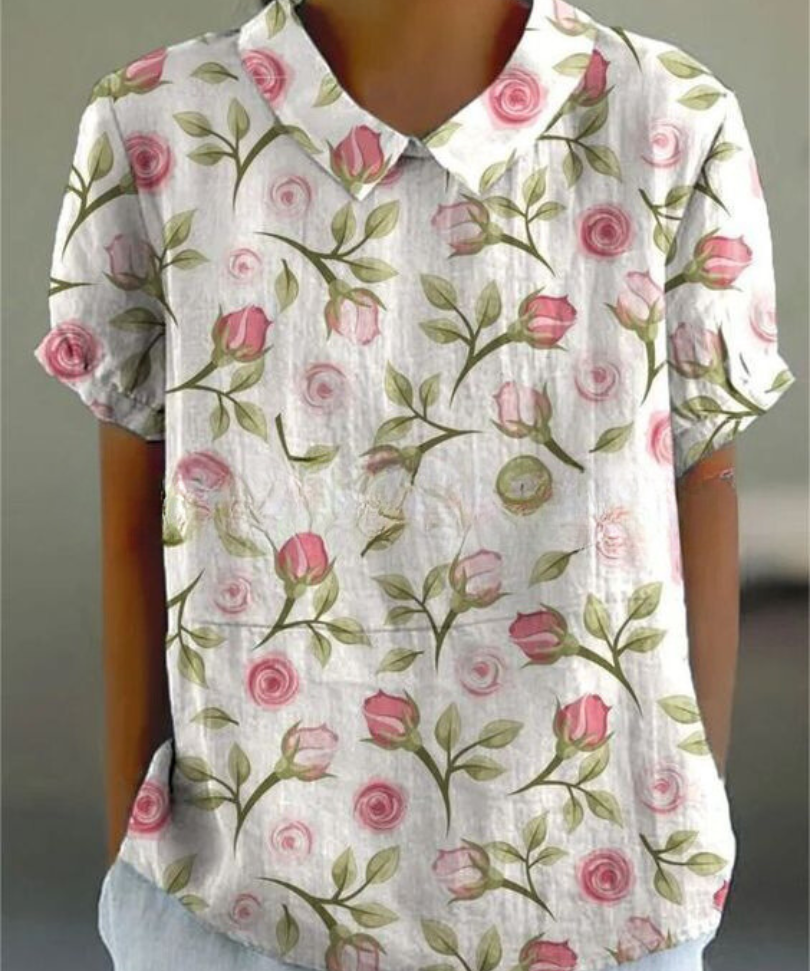 Fae | Floral Shirt with flowers