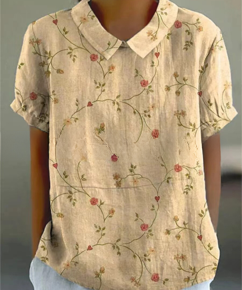 Fae | Floral Shirt with flowers