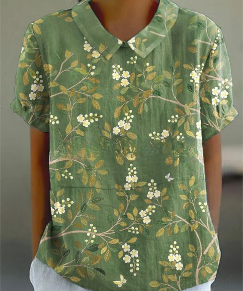 Fae | Floral Shirt with flowers