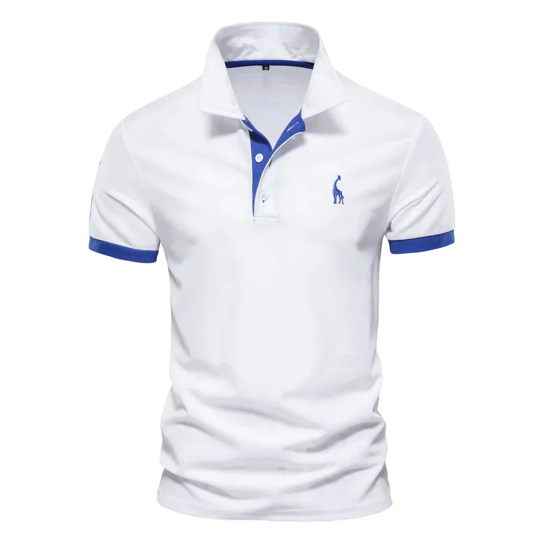Elevate Your Style: THOMAS Short Sleeve Polo Shirt for Men - Lizabella Fashion