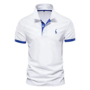 Elevate Your Style: THOMAS Short Sleeve Polo Shirt for Men - Lizabella Fashion