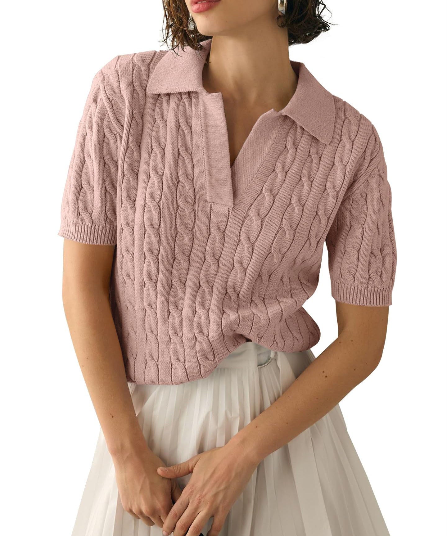 Rachel | Versatile and Comfy Short Sleeve Shirt