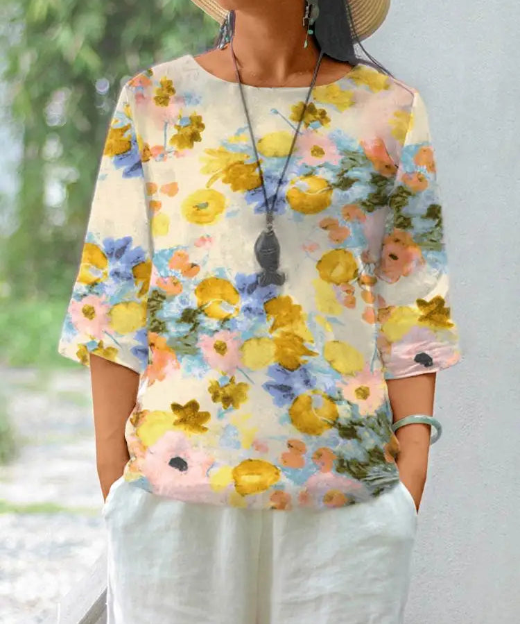 Marrianne | Lightweight & Airy Loose Fit Summer Shirt