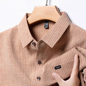 THEO | Stylish & Cozy Plaid Linen Shirt for Ultimate Comfort - Lizabella Fashion
