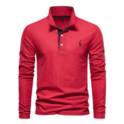 Tommy Hilfiger Long Sleeve Polo Shirt - Timeless Style and Comfort - Lizabella Fashion