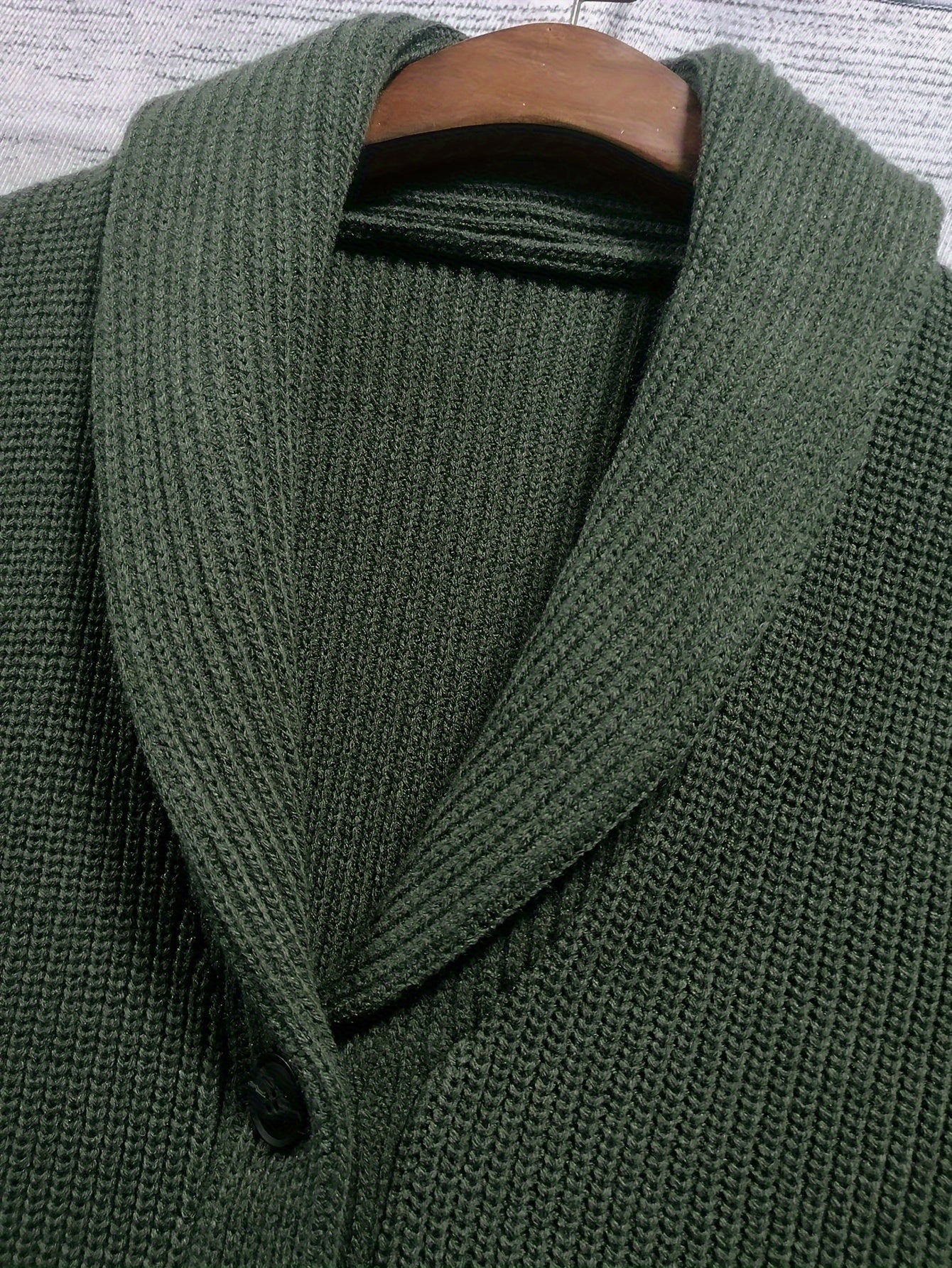 Elevate Your Wardrobe with the MOUNTAIN Men's Stylish Button-Up Cardigan - Lizabella Fashion