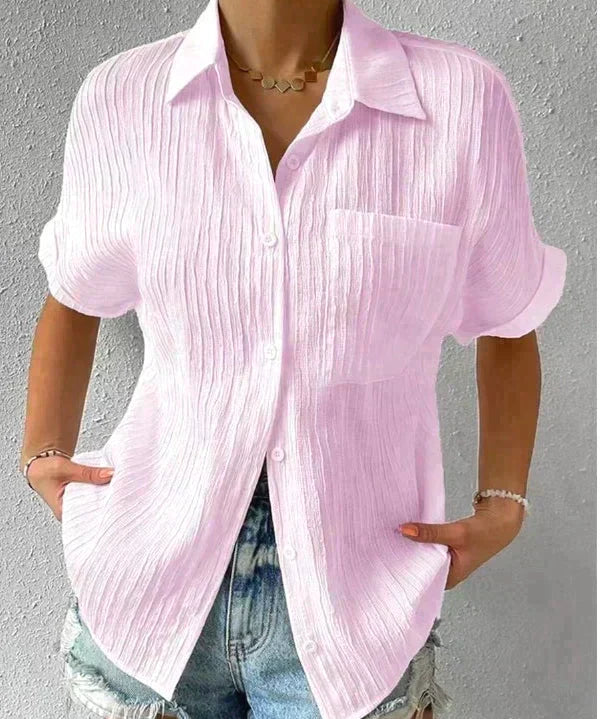 Clara | Chic Short Sleeve Polo