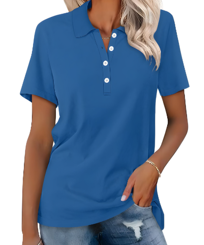 Rhea | Timeless Elegance Classic Polo Shirt