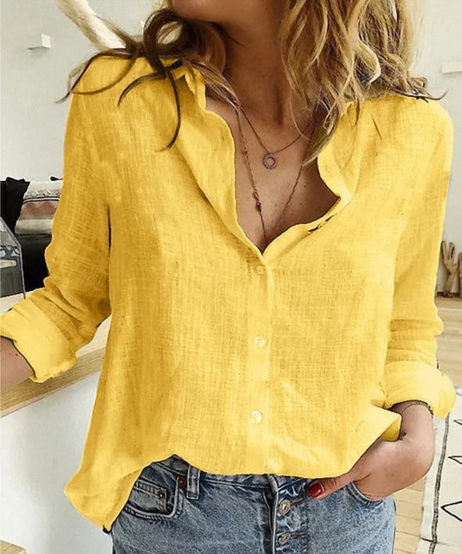 Jane | Stylish Cotton Blouse